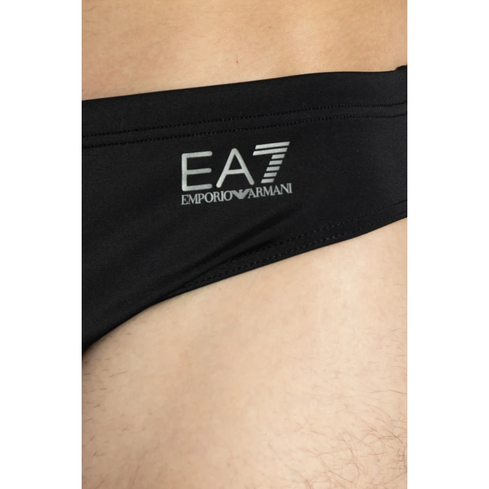 Emporio Armani EA7 Zwembroek Black Heren