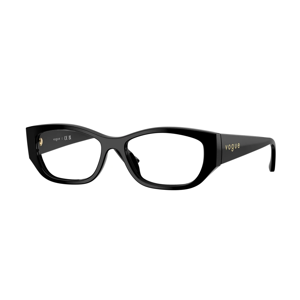 Vogue Women's Black Glasses, 51 Mm, Stylish Eyeglasses