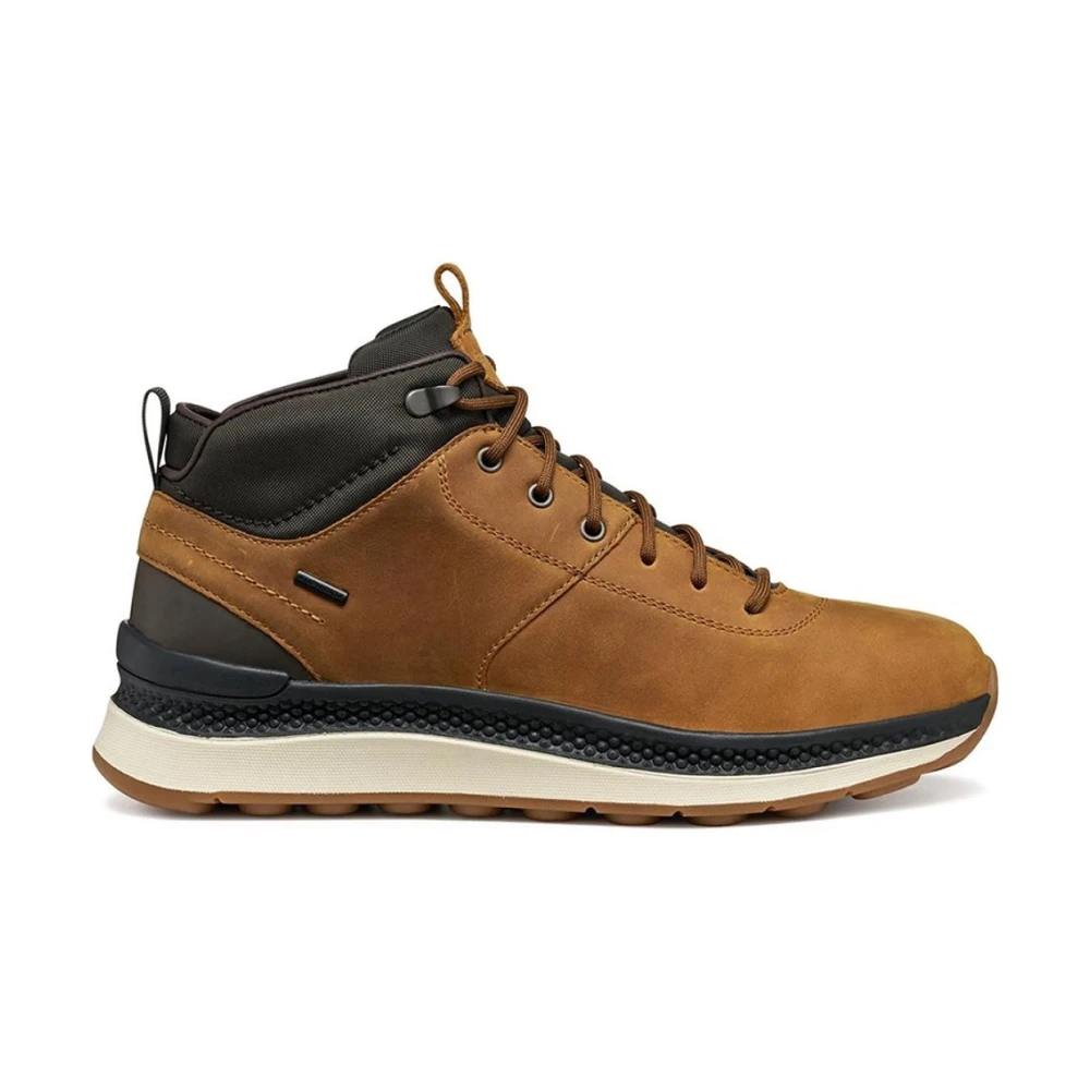 Geox Waterdichte Enkellaarsjes Heren Schoenen Bruin