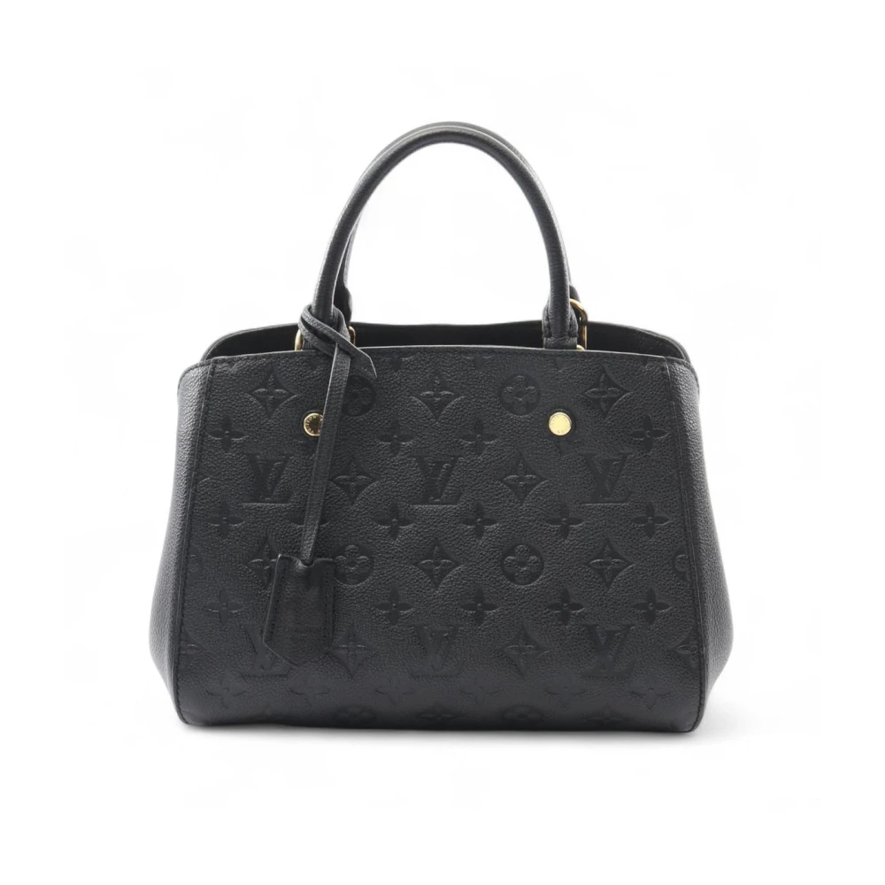 Louis Vuitton Vintage Women's Black Vintage Handbags, One Size, Pre-Owned Monogram Empreinte Satchel Bag