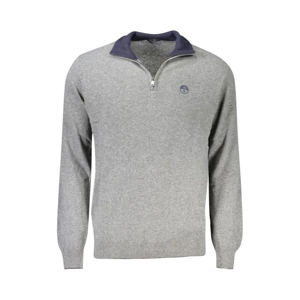 North Sails Grijze Kasjmier Trui Gray Heren