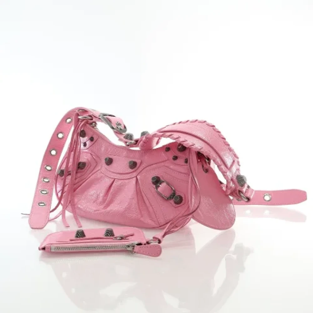 Balenciaga Vintage Pre-owned Leather balenciaga-bags Pink Dames
