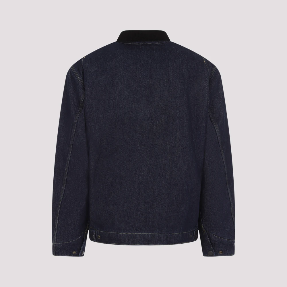 Carhartt WIP Blauw Zwart Detroit Jack Blue Heren