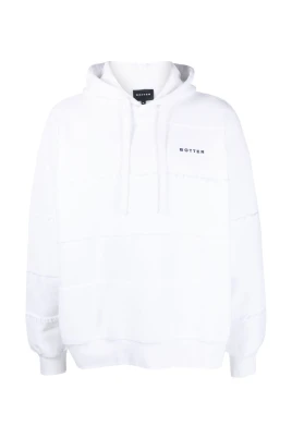 Striped Drawstring Hoodie