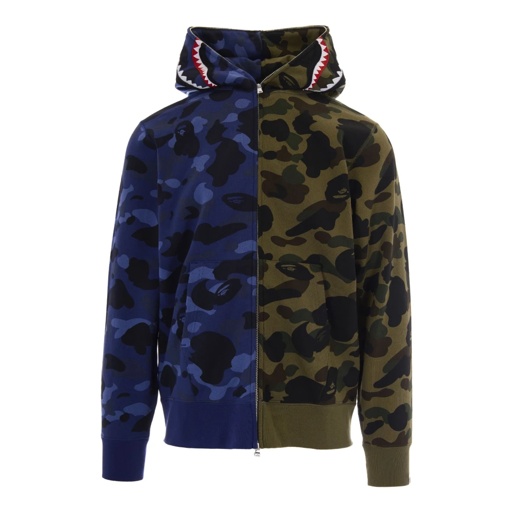 A Bathing Ape Men's Multicolor Zip-Throughs - Zip-Throughs - L - Sweatshirts & Hoodies