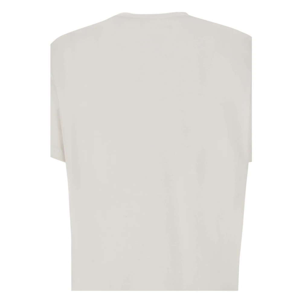 Elisabetta Franchi Witte T-shirts en Polos White Dames