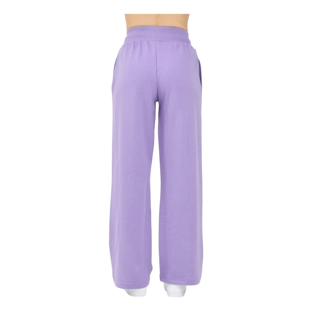 new era Casual Fleece Sportbroek Purple Dames
