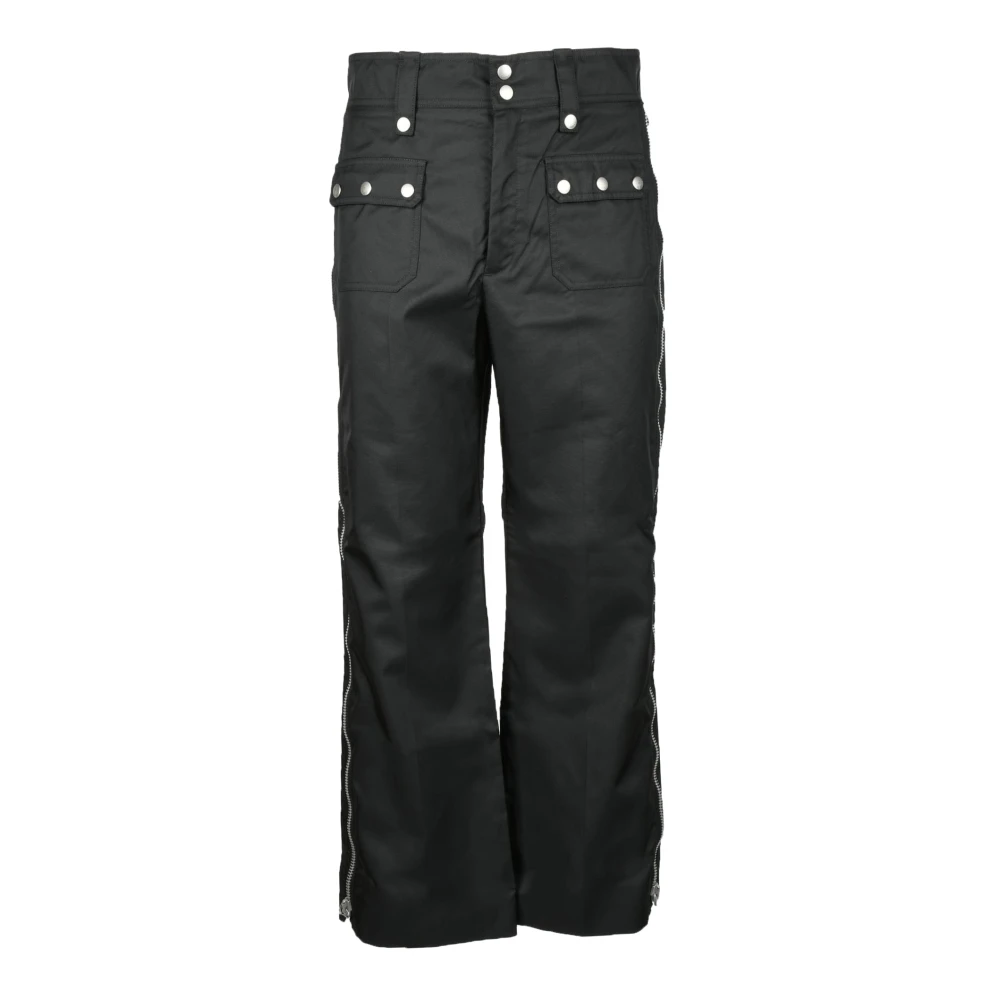 Gucci Nylon Modieuze Broek Black Heren