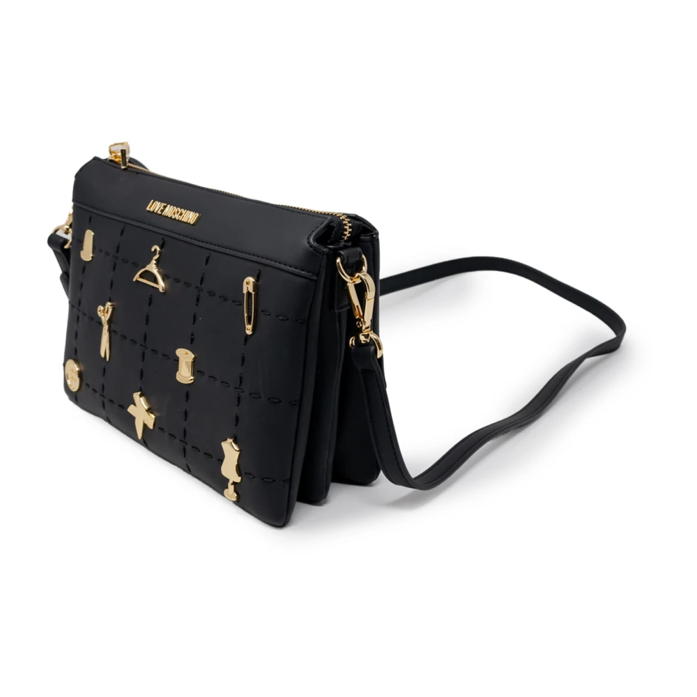 Love Moschino Dames Schoudertas Herfst Winter Collectie Black Dames