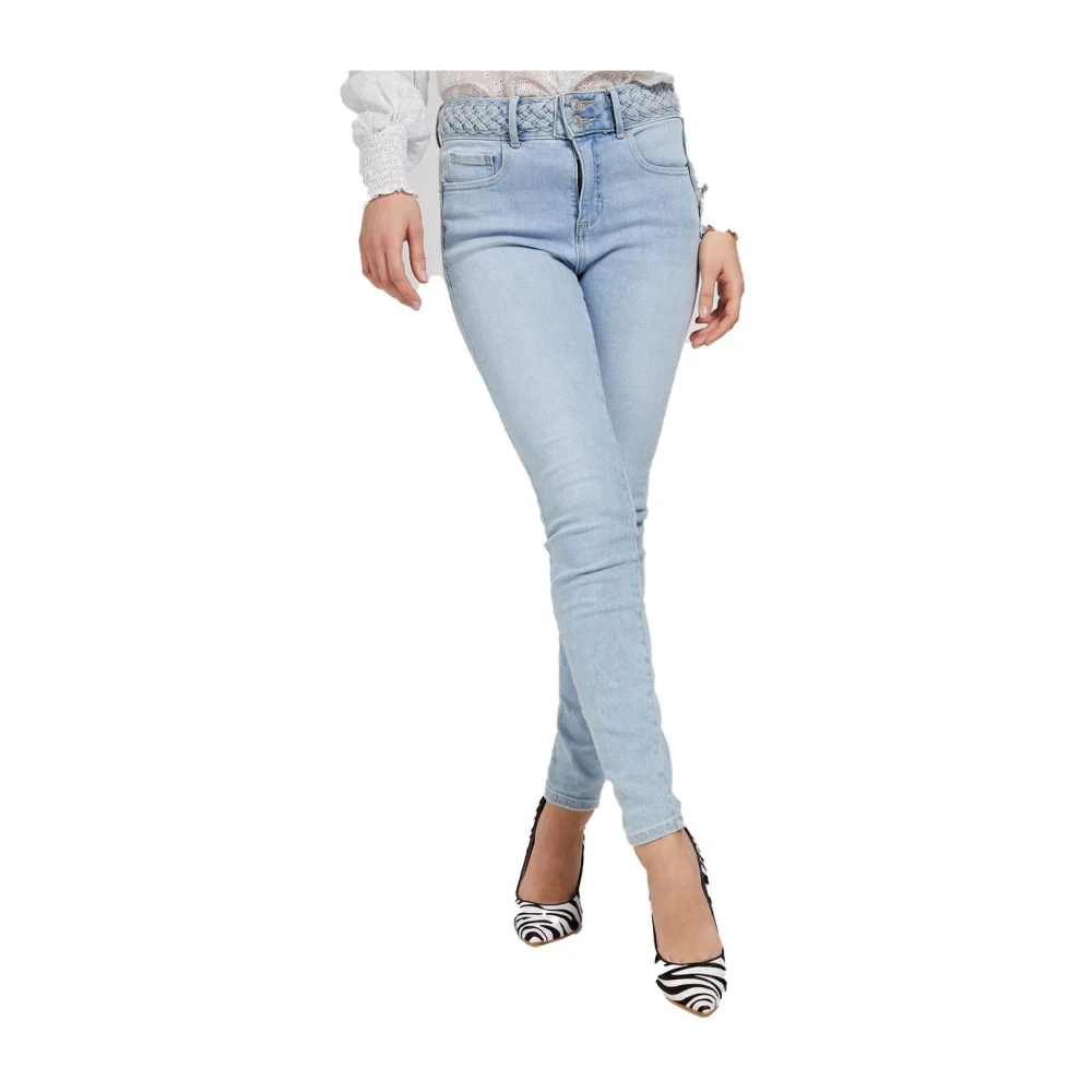 Guess Slim Fit Denim Jeans Blue Dames