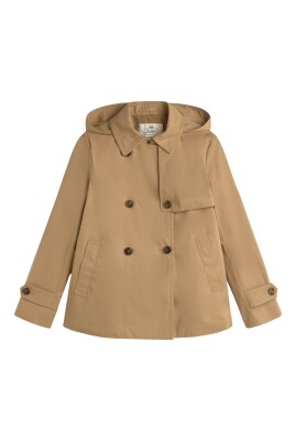 bomull-trenchcoat
