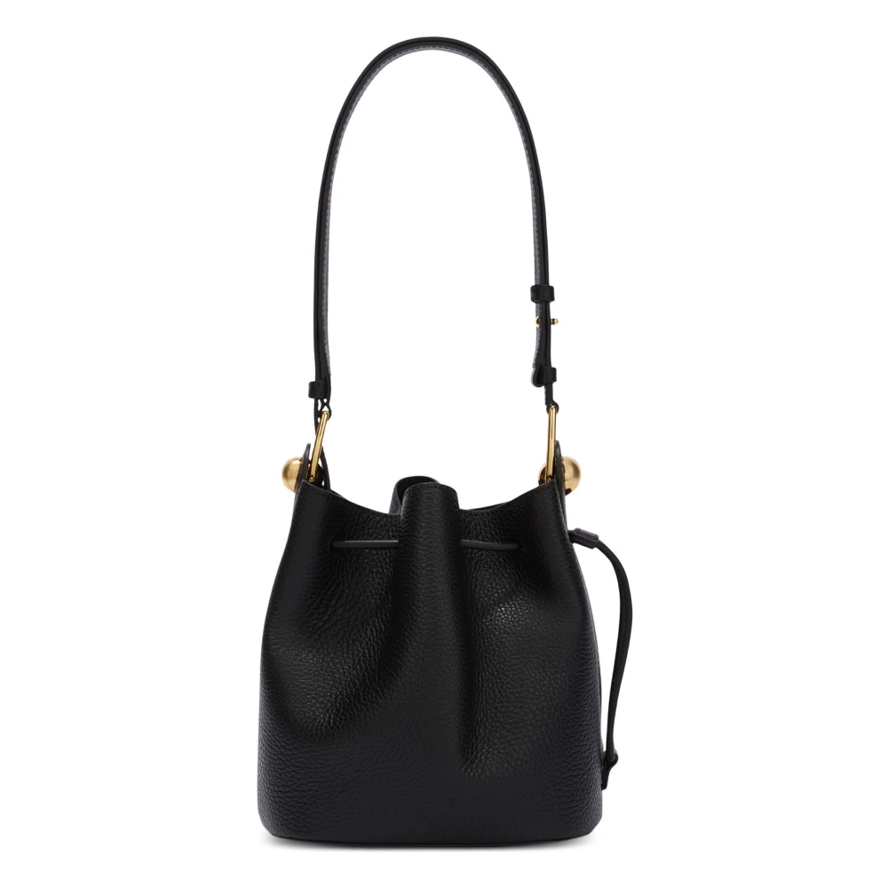 Furla Mini Bucket Tas in Sfera Stijl Black Dames