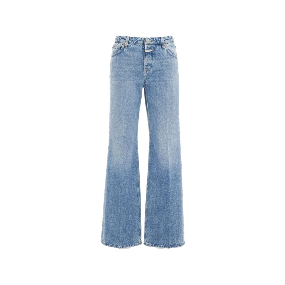 Closed , Flare Jeans, Female, Blue, W26, Denim Style Gillan Flared Jeans