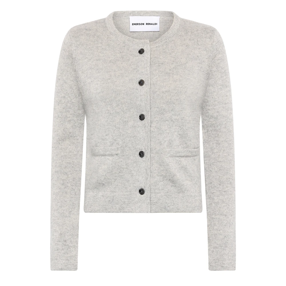 Emerson Renaldi Kasjmier Vest met Zakken Gray Dames