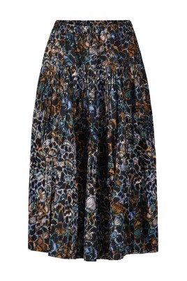 colorful-abstract-patterned-flare-skirt