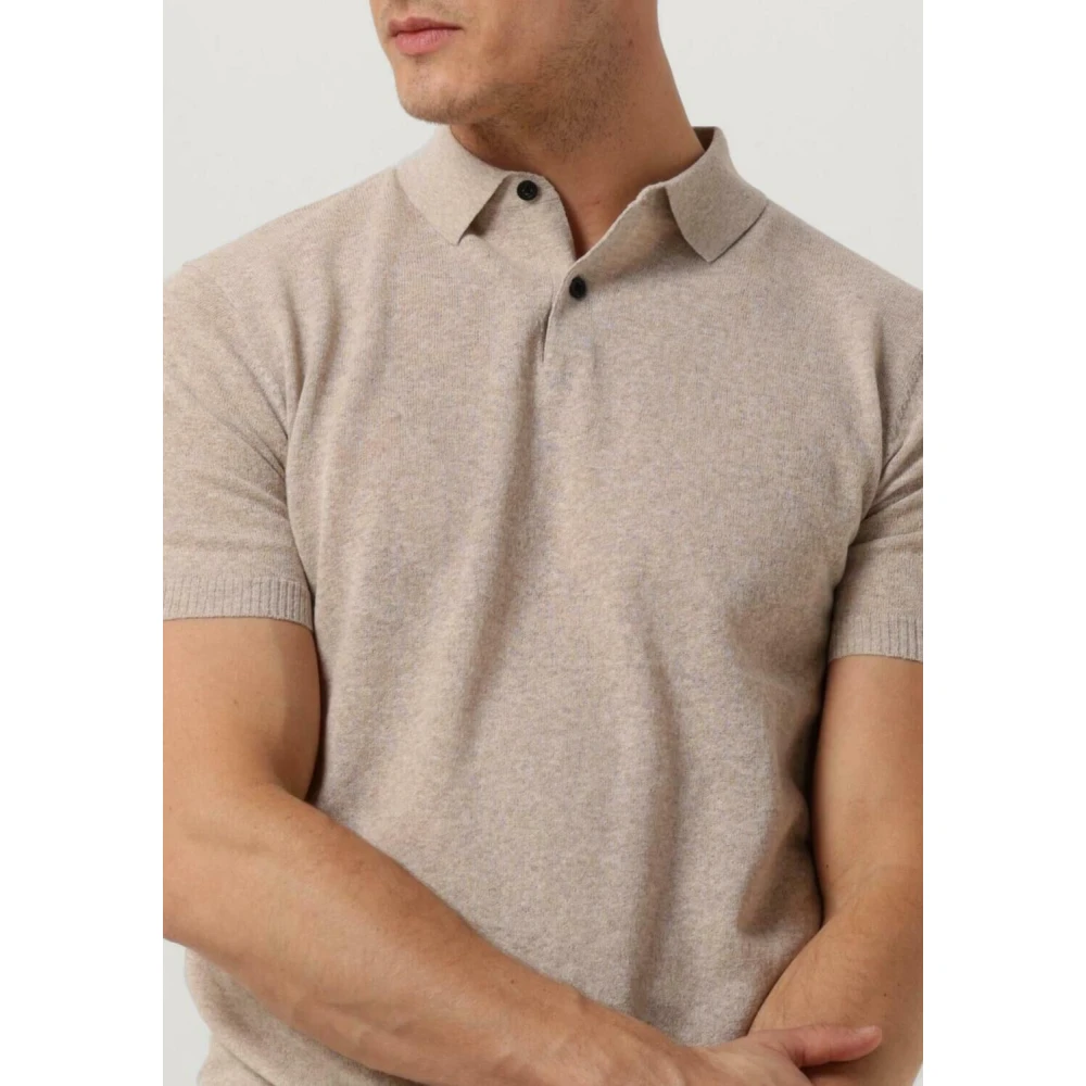 Genti Heren Polo & T-shirts Zomerstijl Beige Heren