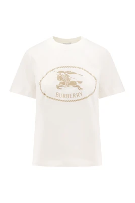 Logotyp Broderad Crew-neck T-shirts och Polos