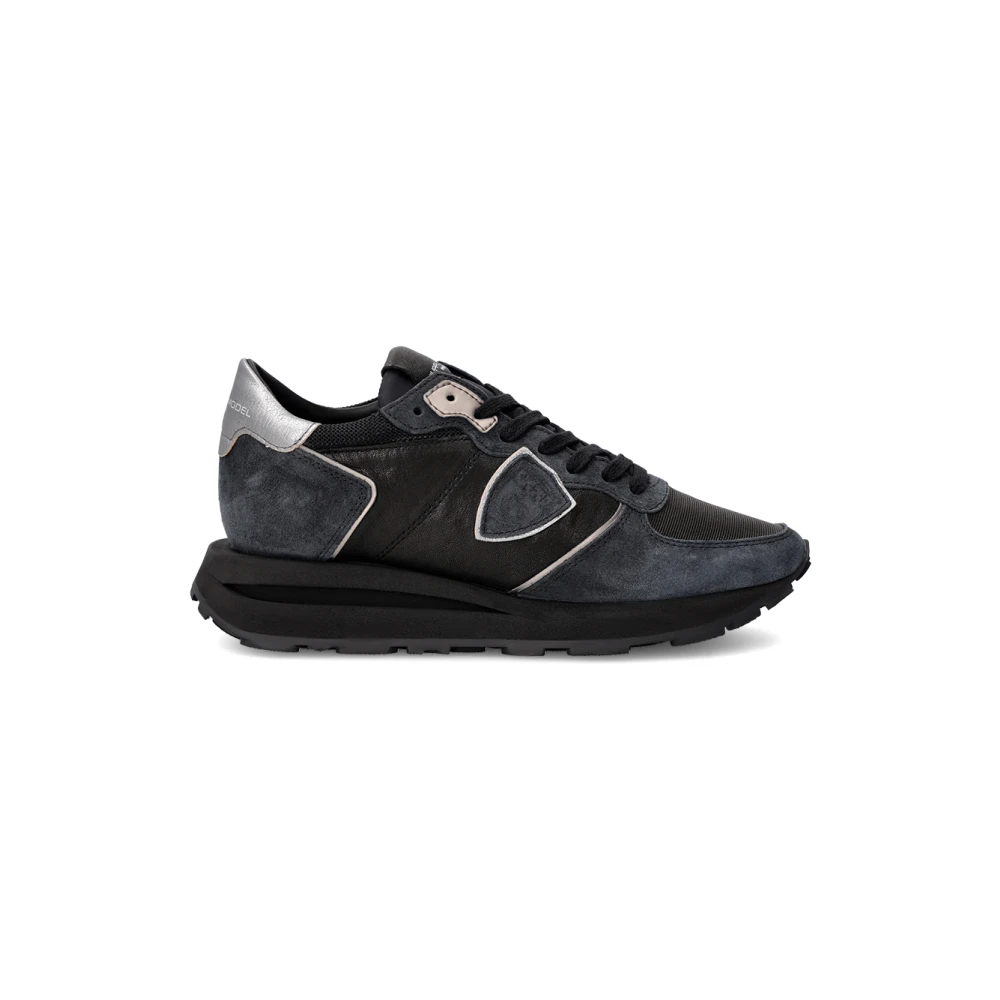 Philippe Model Sneakers Tropez Haute Running Dames Schoenen Zwart