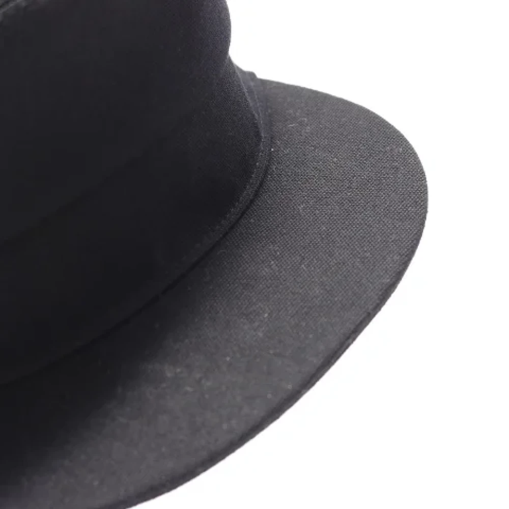 Hermès Vintage Pre-owned Cotton hats Black Dames