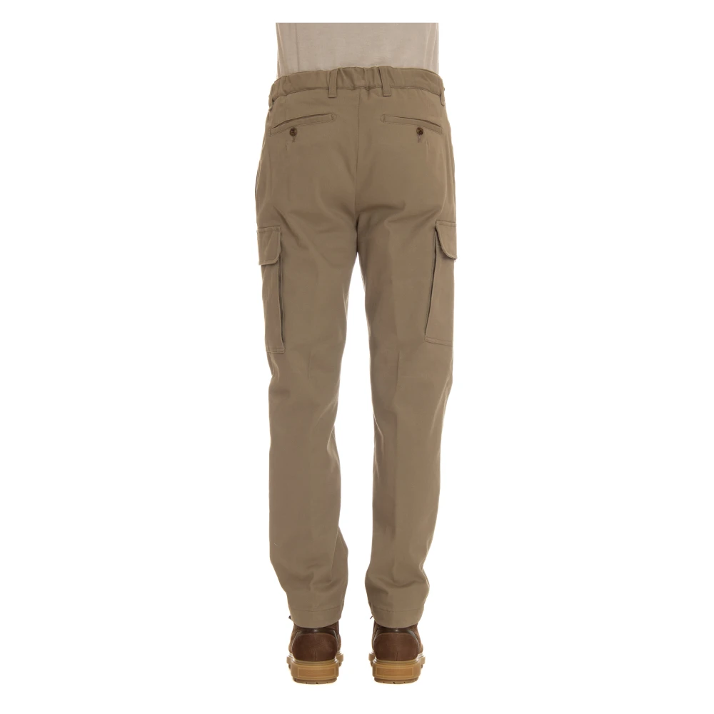Myths Elegante broek met ritssluiting Brown Heren