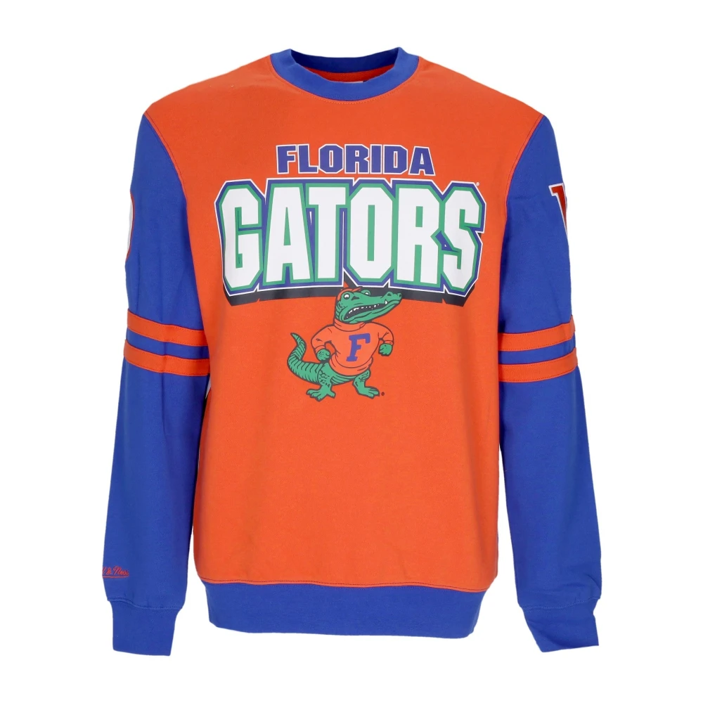 Mitchell & Ness Florida Gators Crewneck Sweatshirt Multicolor Heren