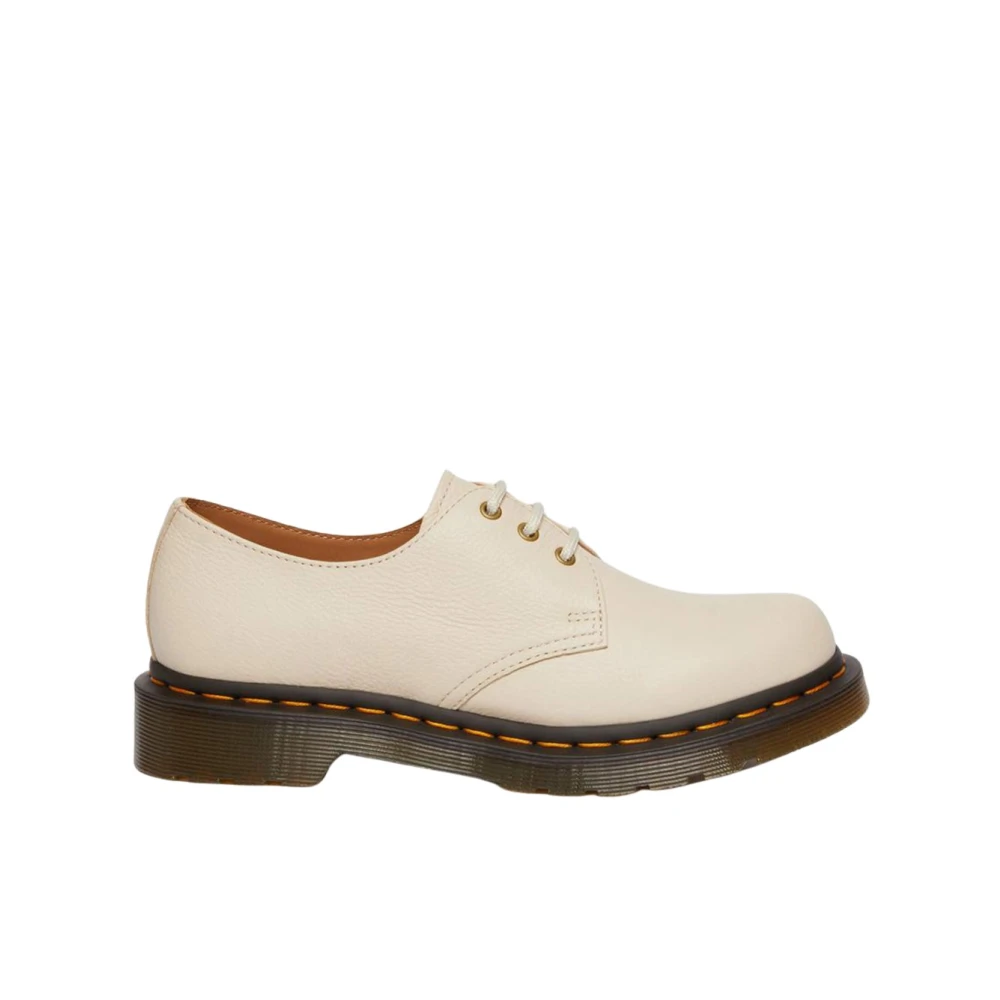 Dr. Martens Pergament Beige 1461 Läderskor Beige, Dam