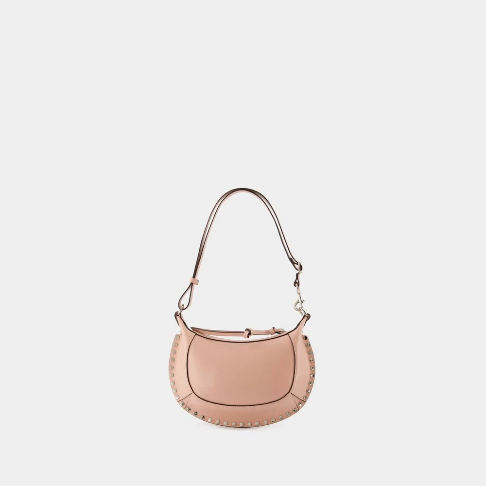 Isabel marant Moon Tas Leer Neutraal Schoudertas Beige Dames