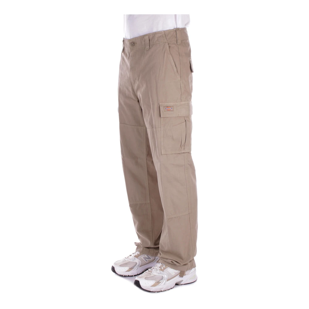 Dickies Zand Broek met Logo Beige Heren