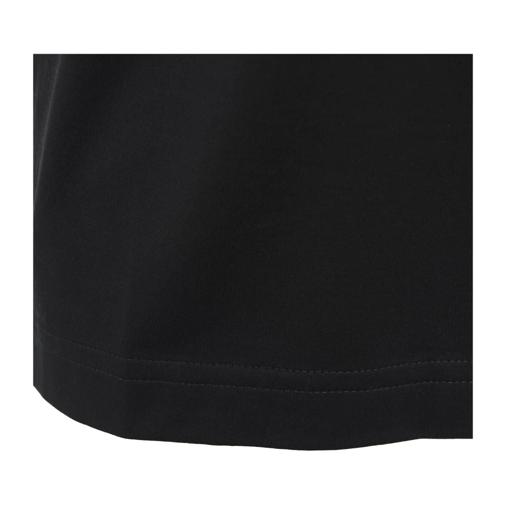 Stefan Brandt Zwarte Katoenen T-shirt Eli Ultra Black Heren