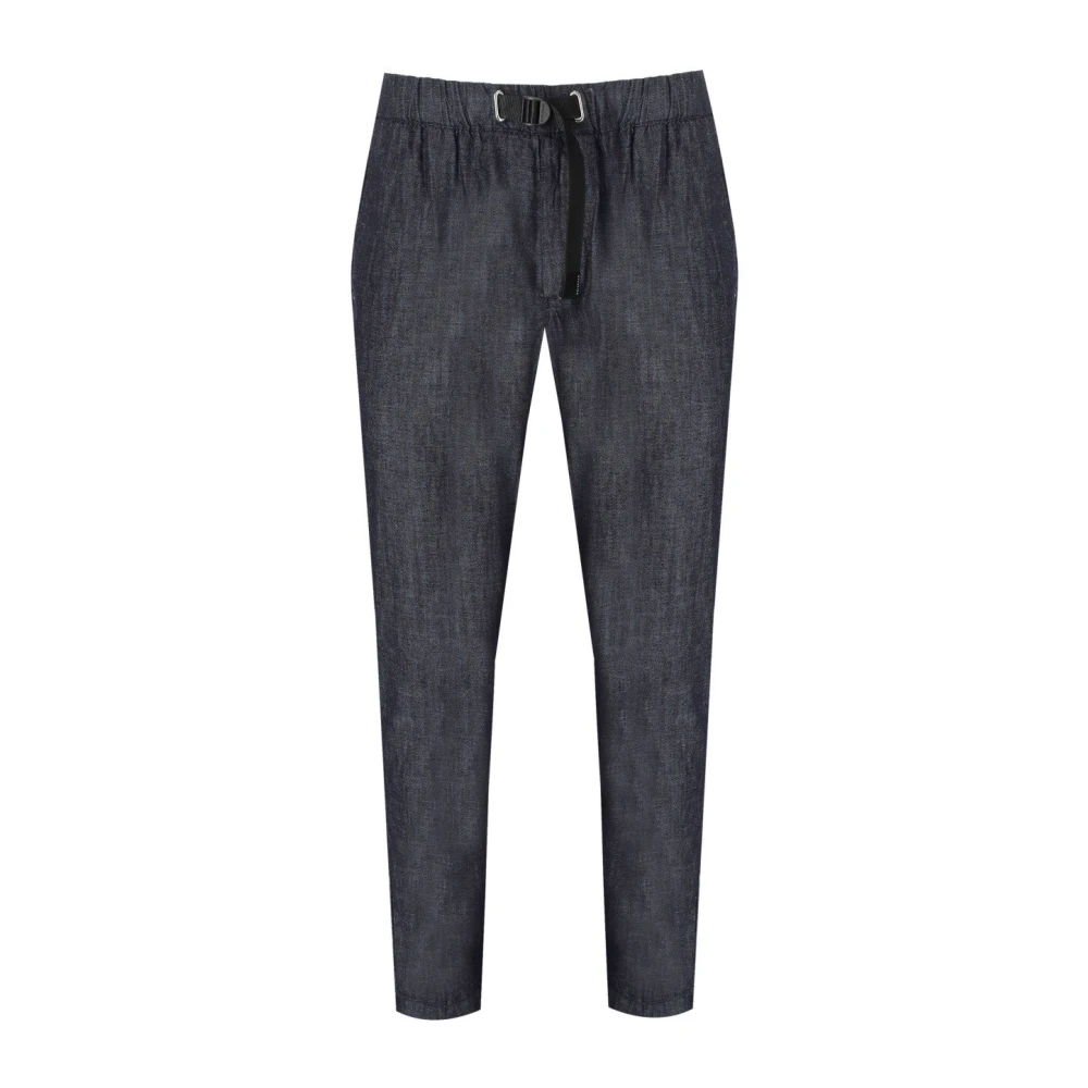 White Sand Slim-fit Trousers Blue Heren
