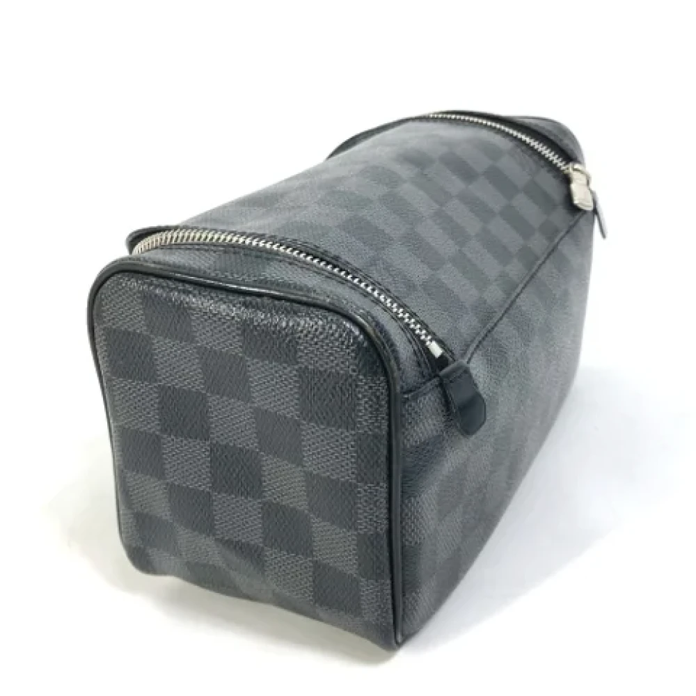 Louis Vuitton Vintage Pre-owned Fabric pouches Black Dames
