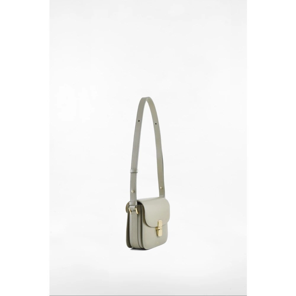 A.p.c. Kalfsleren Tassen Collectie Green Dames