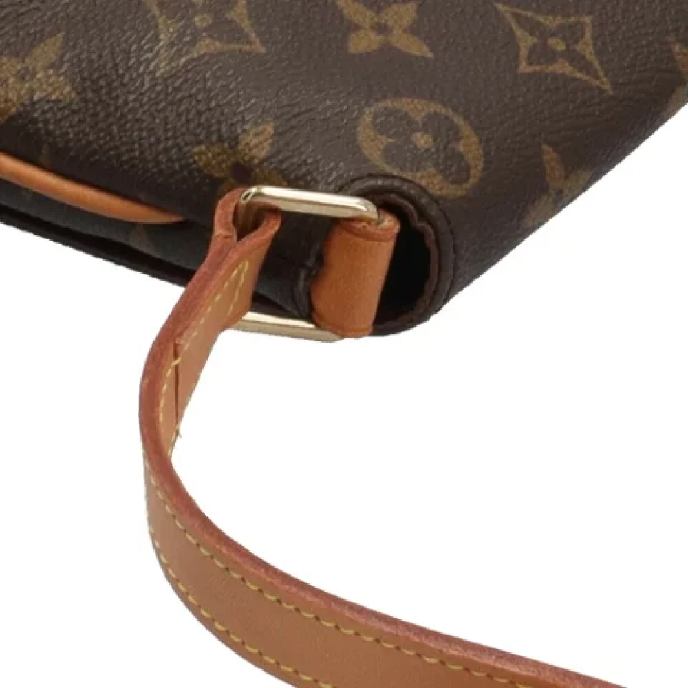 Louis Vuitton Vintage Pre-owned Canvas shoulder-bags Brown Dames