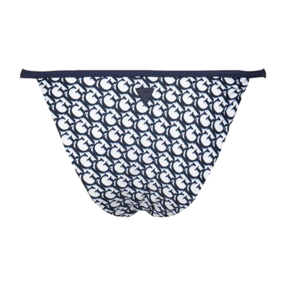 Guess Stijlvol Bikini Onderstuk Blue Dames