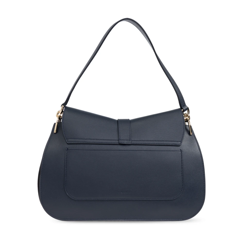 Furla Schoudertas Flow Groot Blue Dames