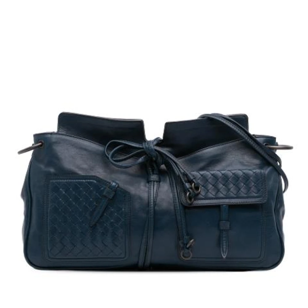 Pre-owned Leder crossbody-taschen - Bottega Veneta Vintage - Modalova