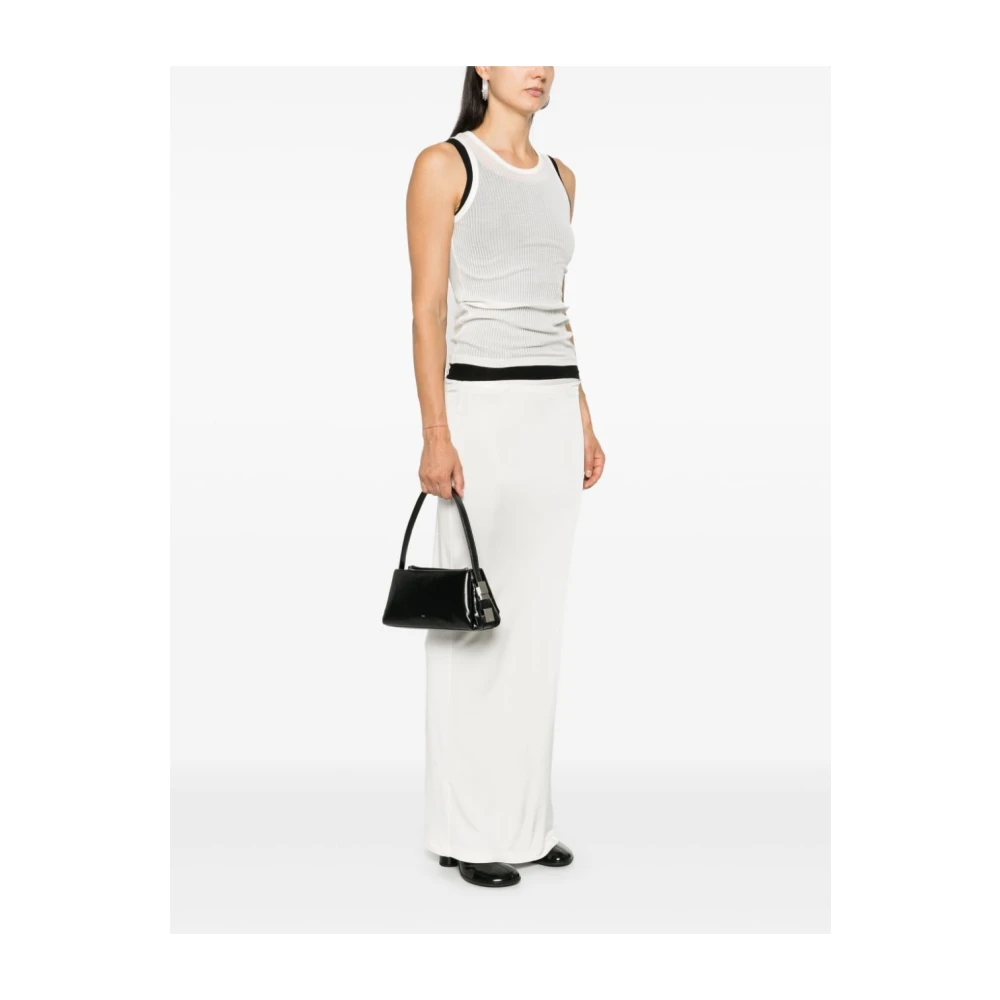 Osoi Zwarte Schoudertas Elegante Veelzijdige Stijl Black Dames
