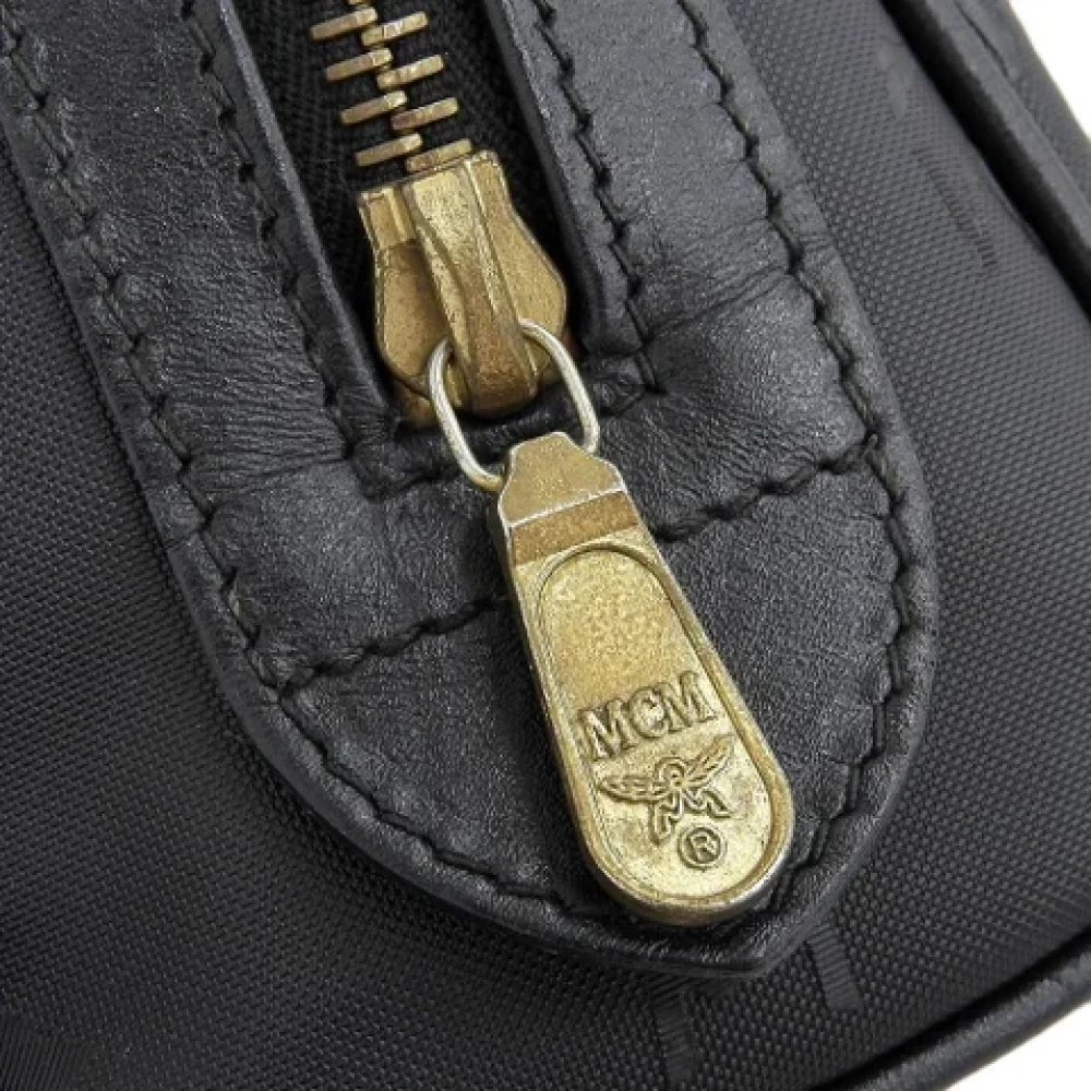 MCM Pre-owned Fabric handbags Black Dames