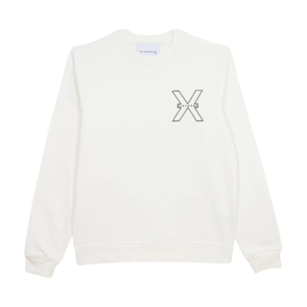 John Richmond Heren Sweatshirt White Heren