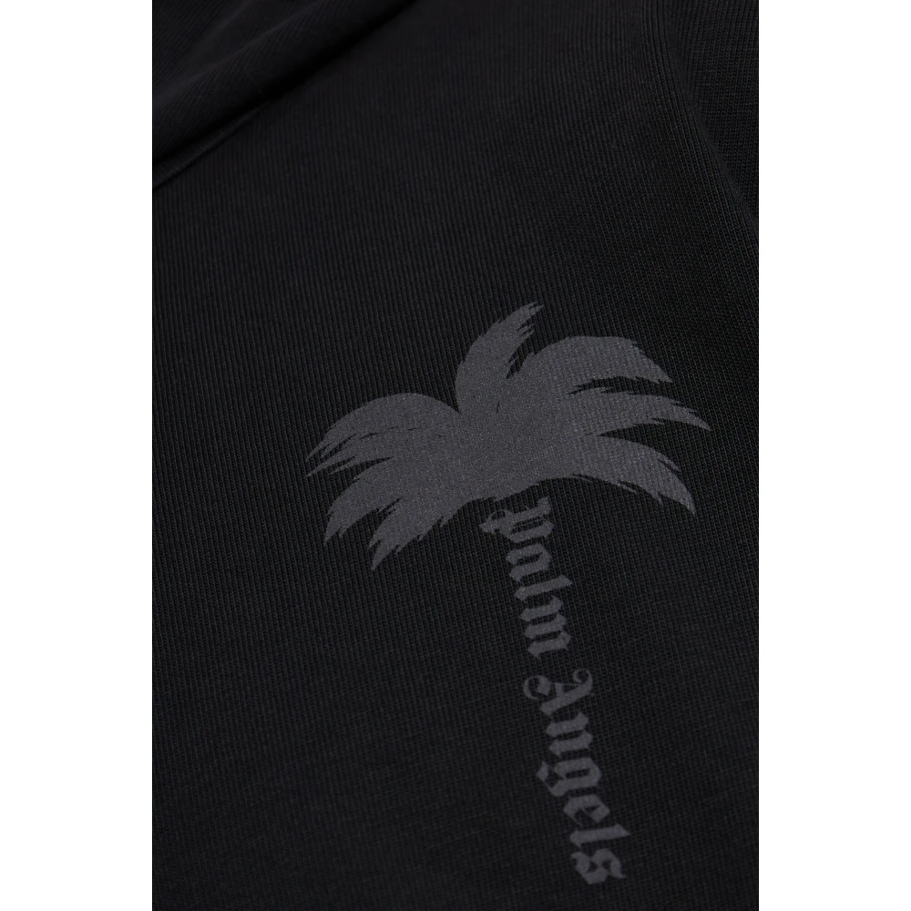 Palm Angels Hoodie Black Heren