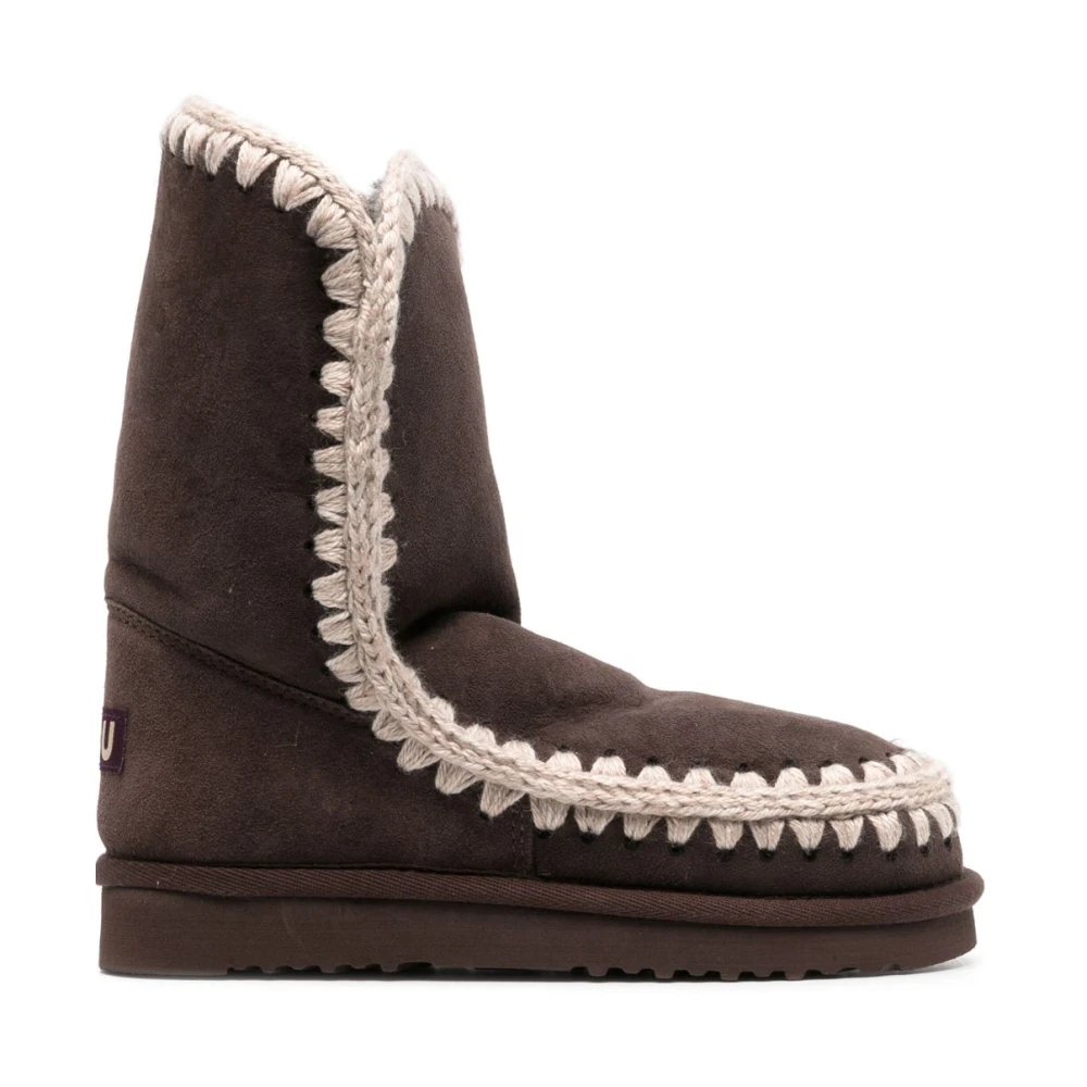 Mou Women's Brown Winter Boots, 6 Uk, Eskimo 24 Ankle Boots