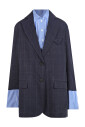blazer-en-lin-avec-insert-en-popeline