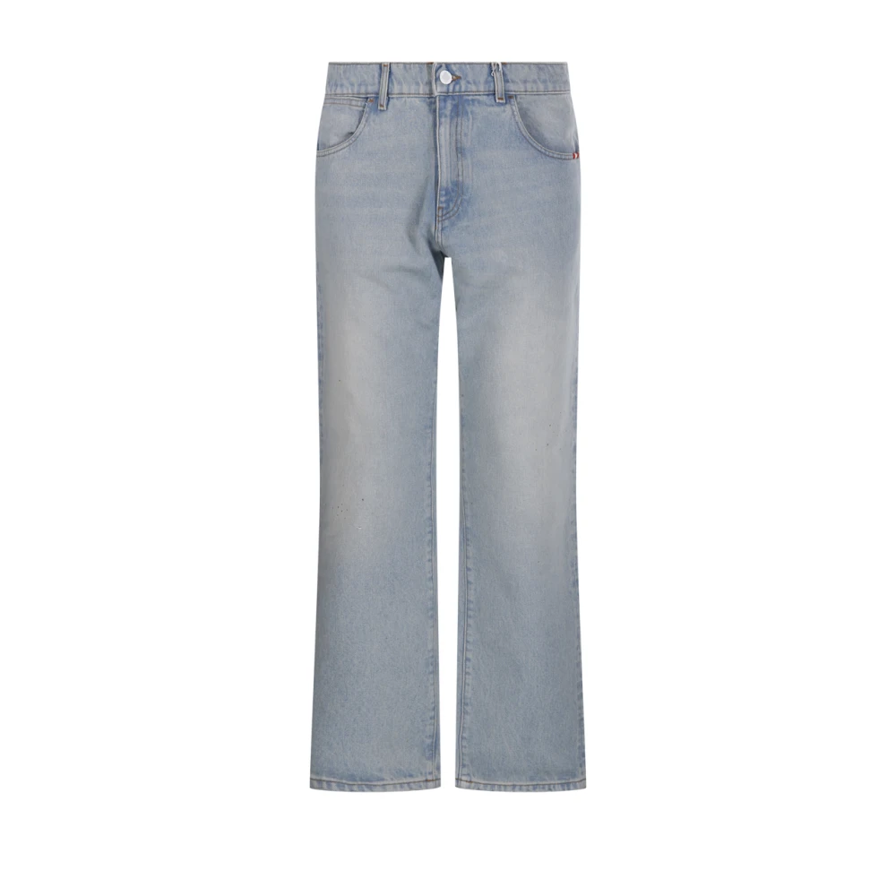 Amish Mannelijk Blauw Jeans Heren, W32, Denim, Straight Jeans