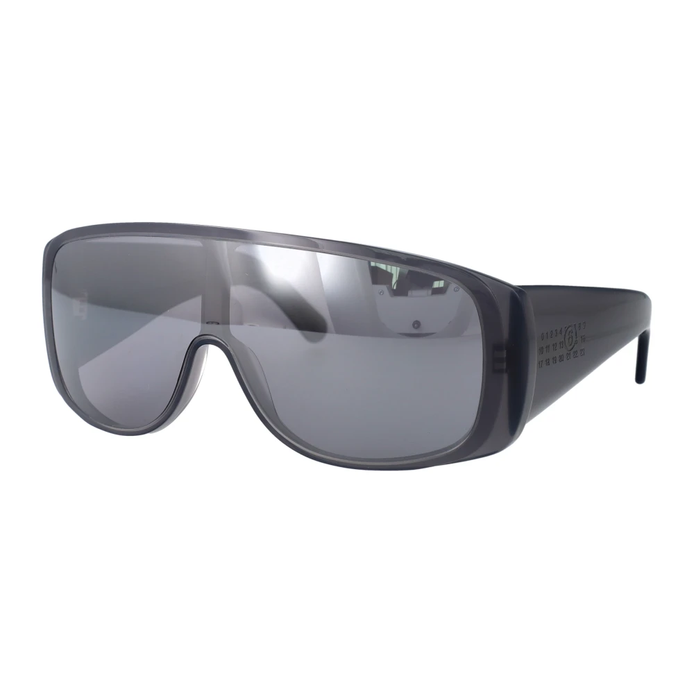 Maison Margiela Unisex Gray X6c Mask Sunglasses - Sunglasses - 69 Mm - Accessories