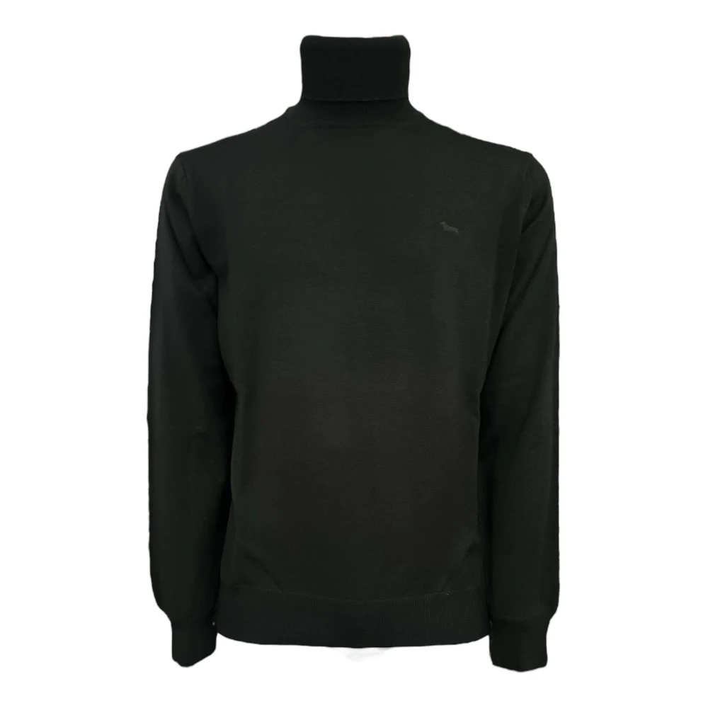 Harmont & Blaine Groene herentrui met toon-op-toon logo XL Green Heren