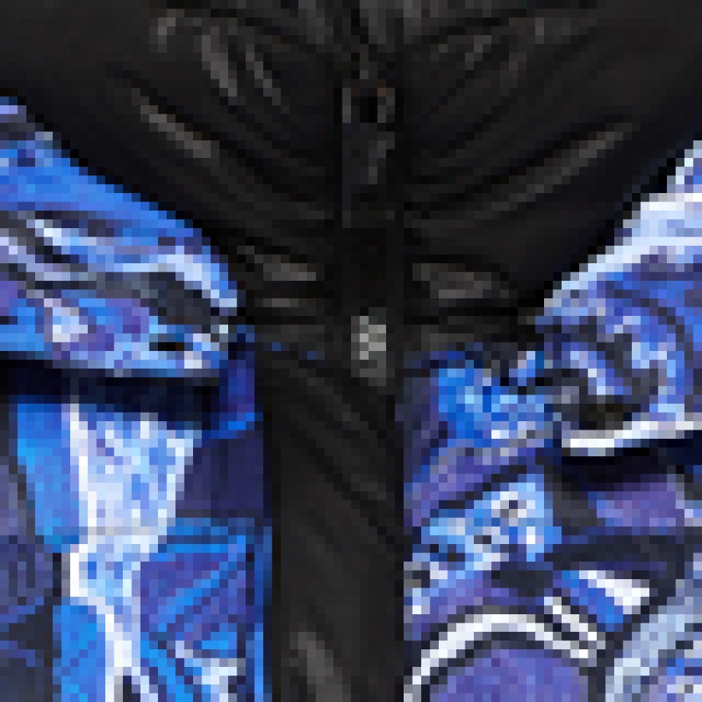 carlo colucci Gewatteerde Oversized Mantel DeZordo Black Heren
