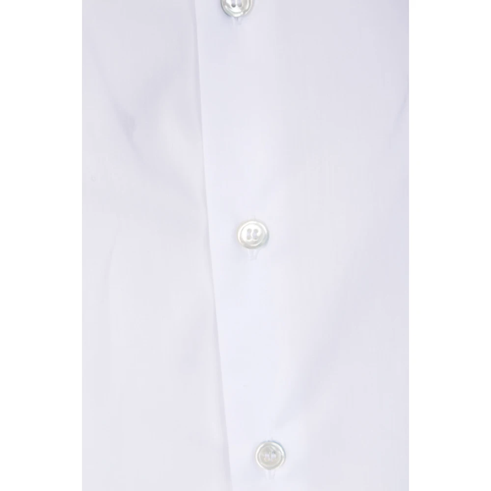 Sapio Witte Overhemd met Rechte Snit White Dames