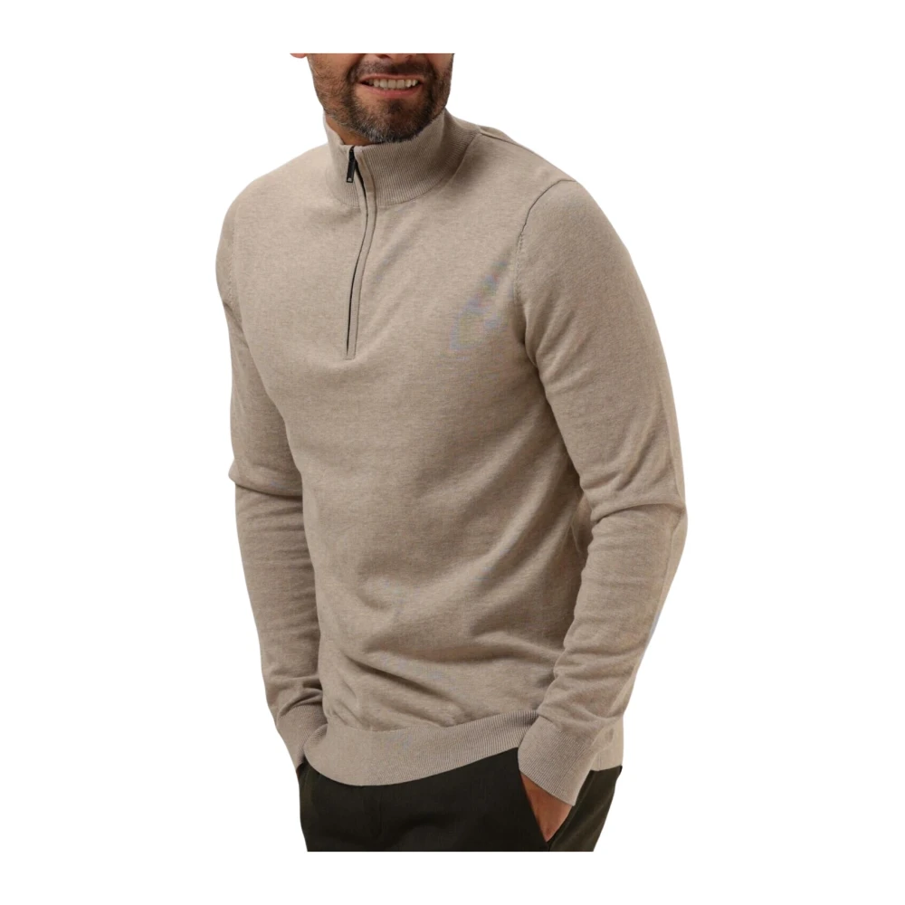 Saint Steve Heren Trui Vest CAS Beige Heren