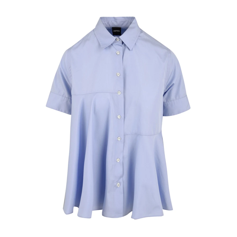 Aspesi Celeste Damesblouse Blue Dames
