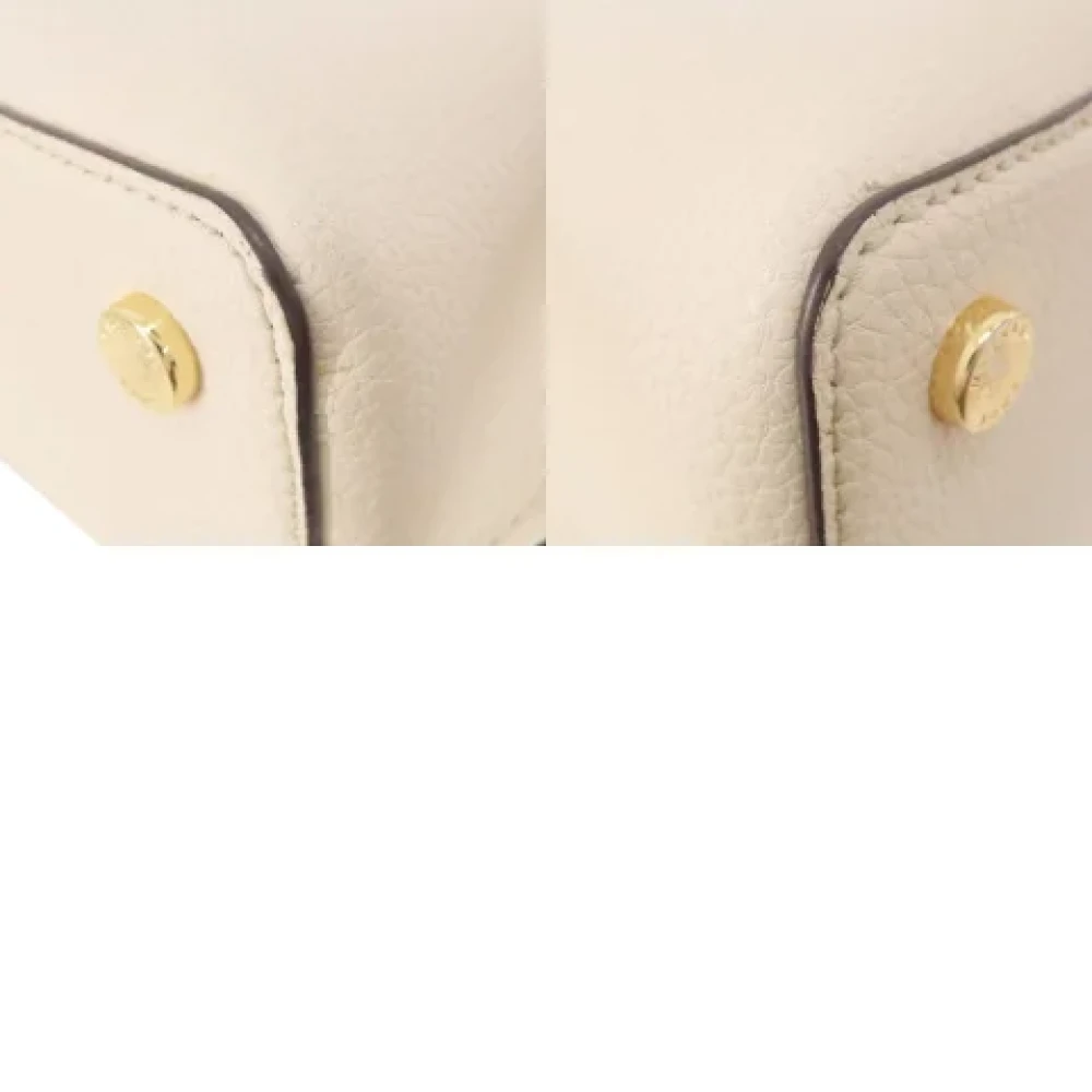 Michael Kors Pre-owned Leather handbags Beige Dames